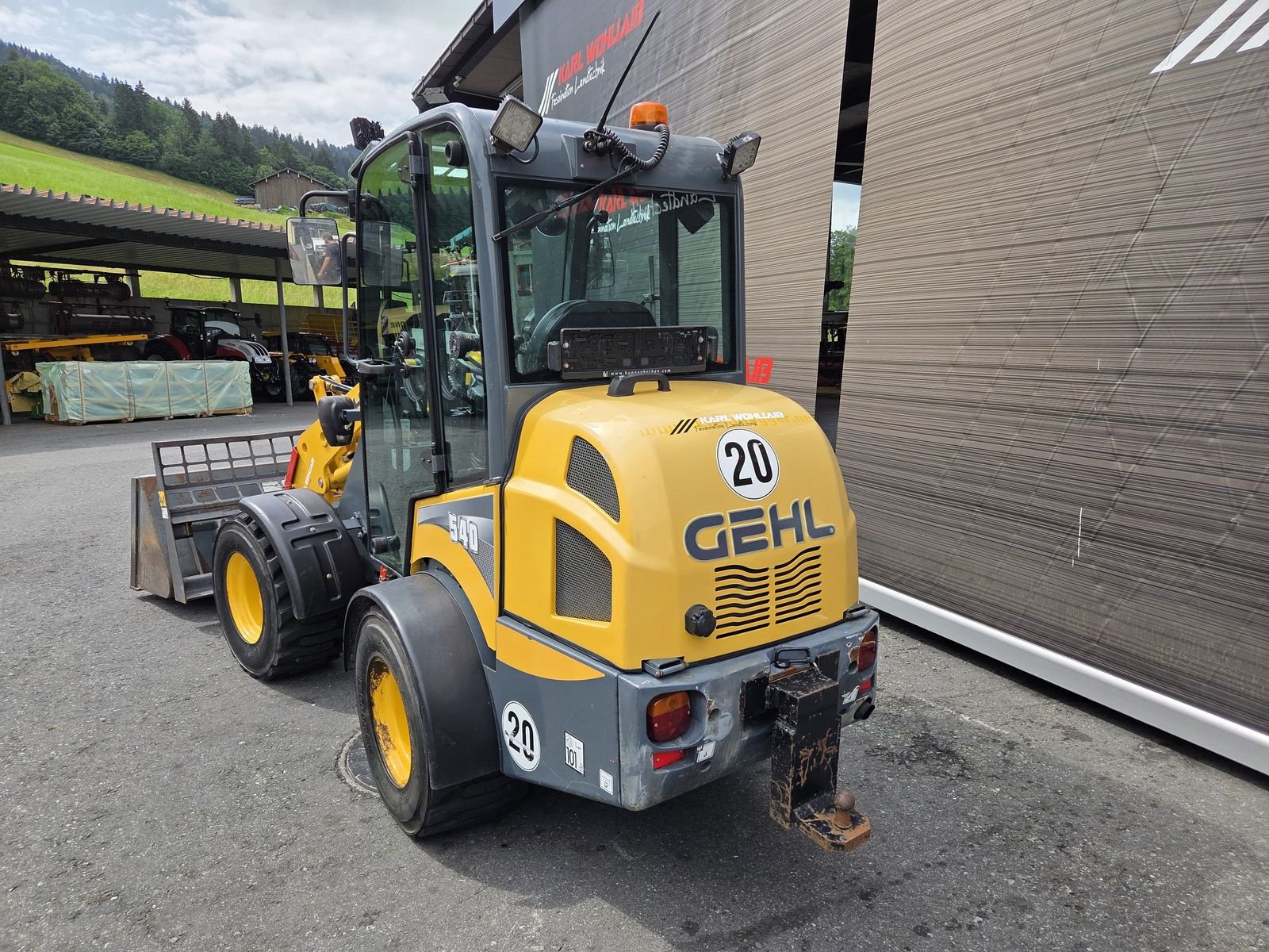 Hoflader typu Gehl AL540, Gebrauchtmaschine v Sulzberg (Obrázek 7)