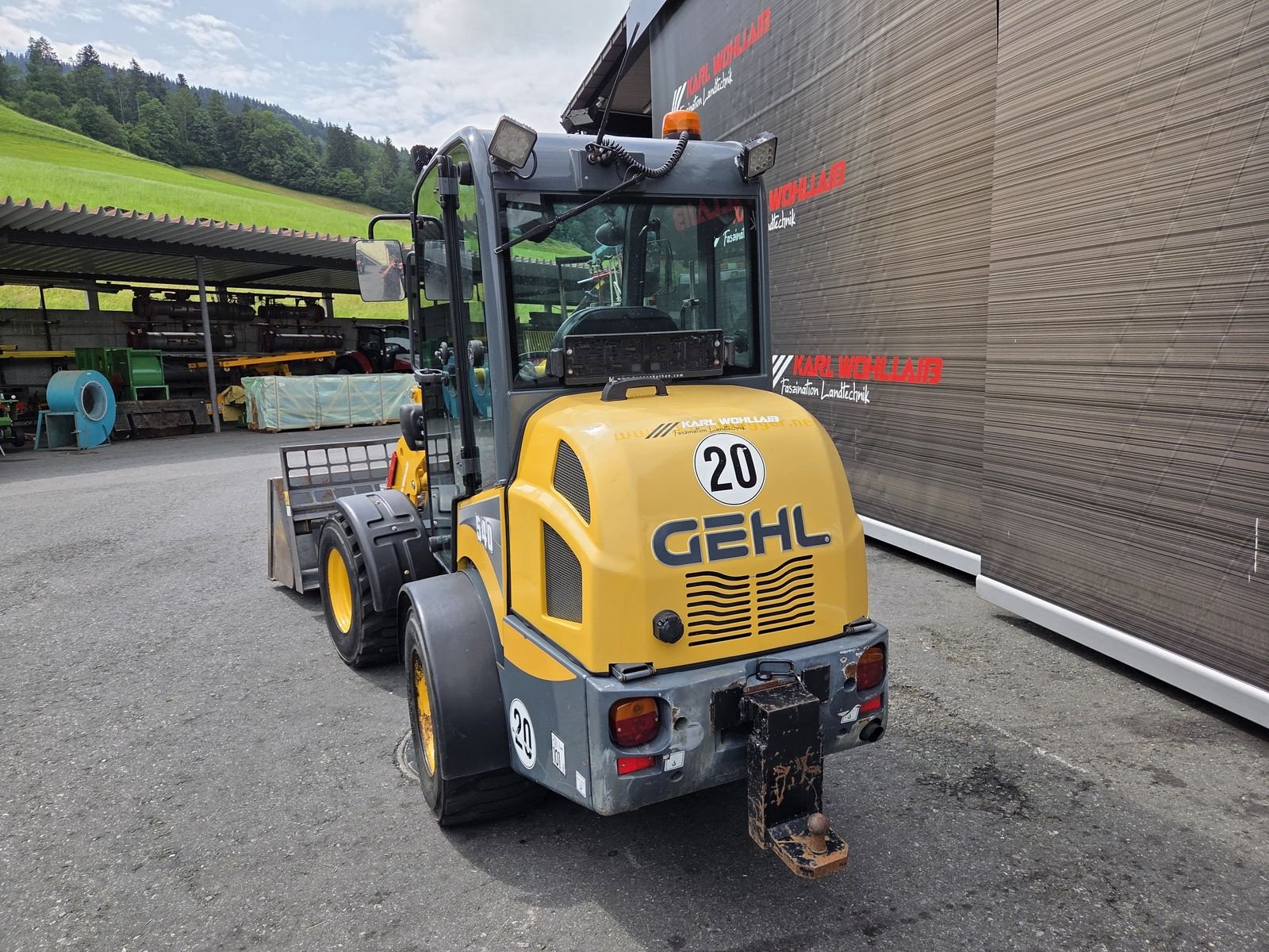 Hoflader typu Gehl AL540, Gebrauchtmaschine v Sulzberg (Obrázek 4)