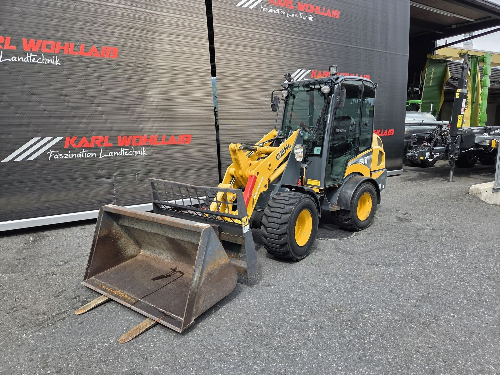 Hoflader typu Gehl AL540, Gebrauchtmaschine v Sulzberg (Obrázek 10)