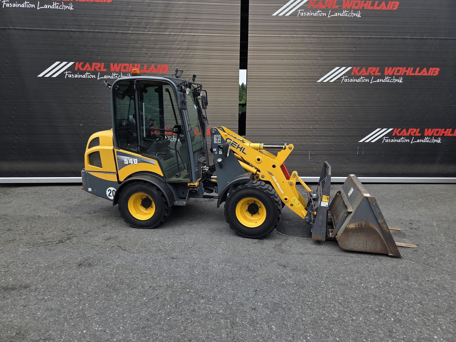 Hoflader typu Gehl AL540, Gebrauchtmaschine v Sulzberg (Obrázek 9)