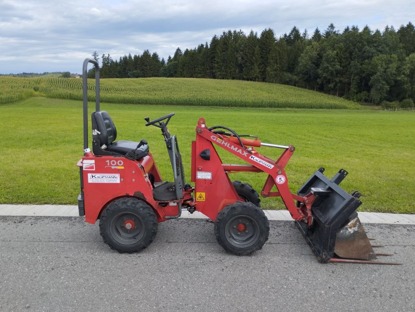 Hoflader типа Gehl Gehlmax 100, Gebrauchtmaschine в NATTERNBACH (Фотография 3)