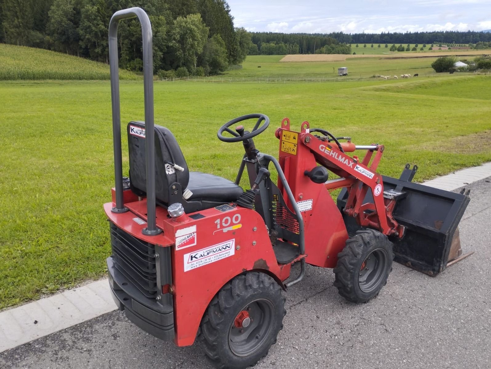 Hoflader типа Gehl Gehlmax 100, Gebrauchtmaschine в NATTERNBACH (Фотография 4)