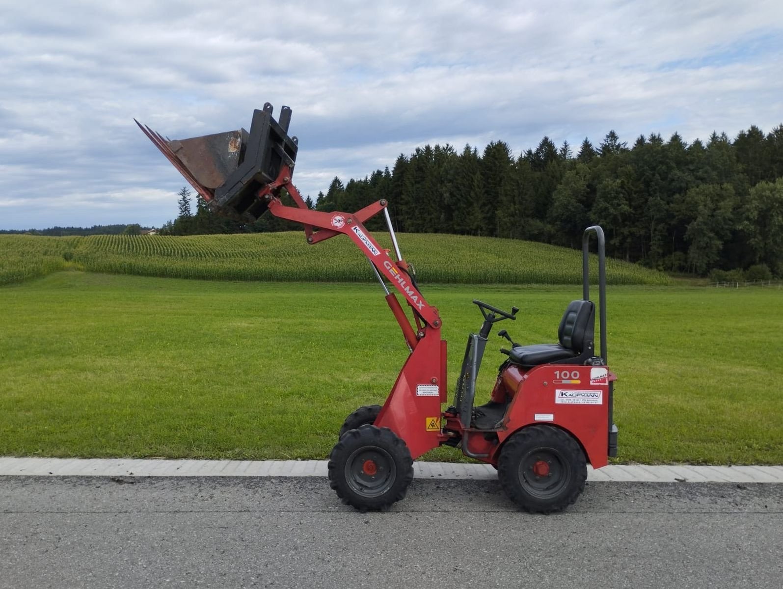 Hoflader типа Gehl Gehlmax 100, Gebrauchtmaschine в NATTERNBACH (Фотография 1)