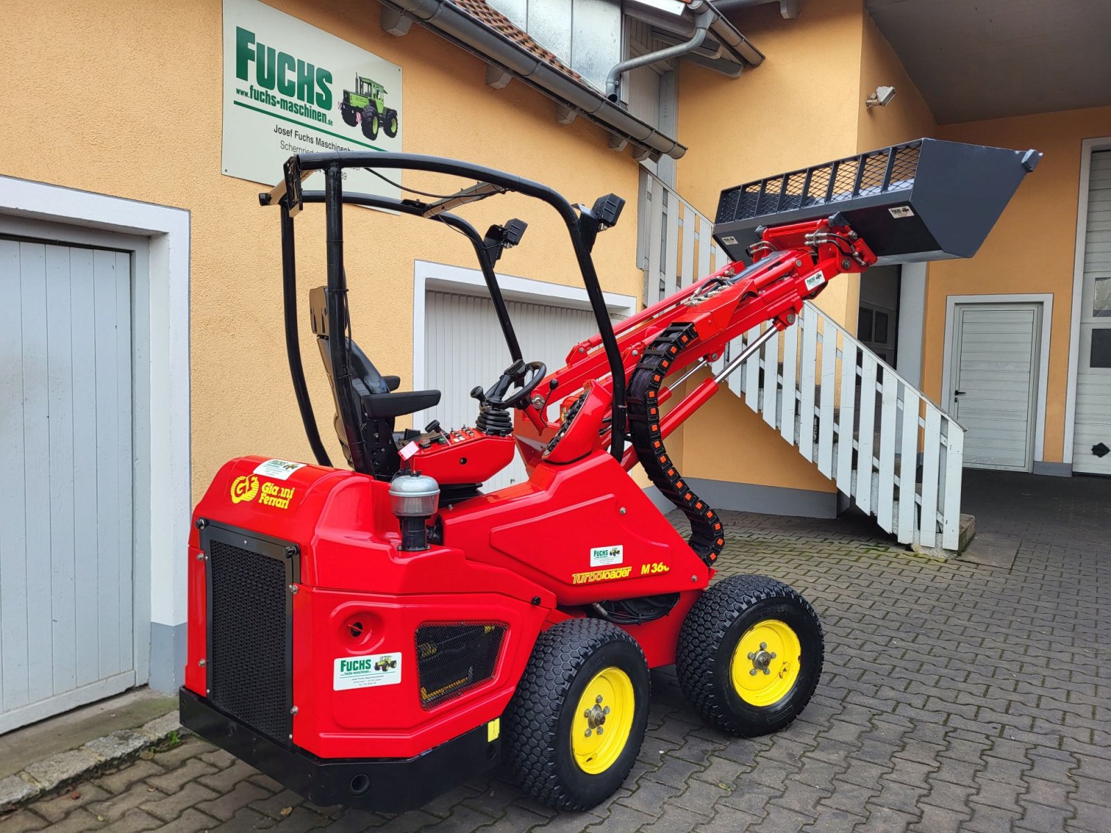 Hoflader des Typs Gianni Ferrari M360 Teleskop-Lader 36HP, Gebrauchtmaschine in Laaber (Bild 3)