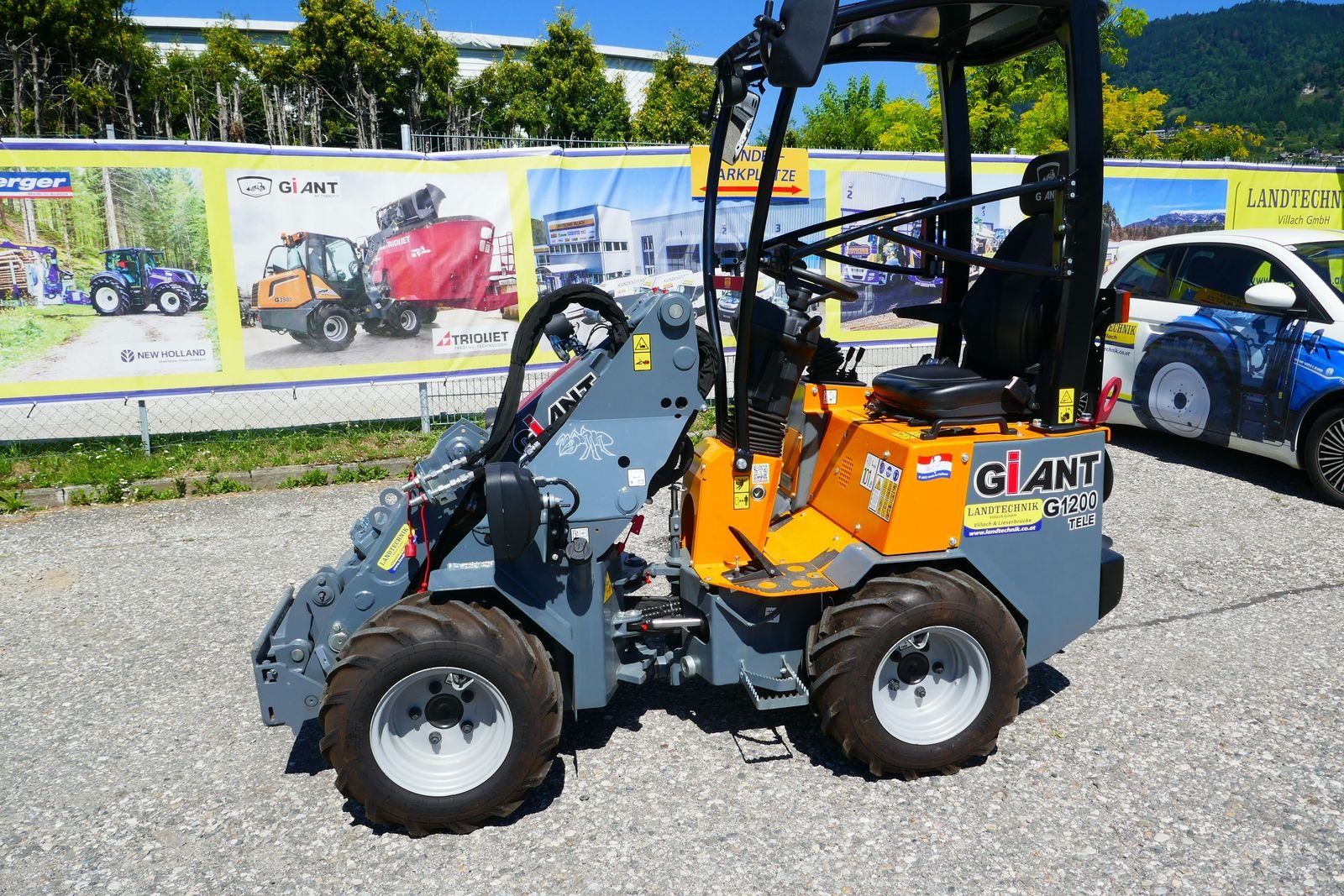 Hoflader of the type GiANT G 1200 Tele, Gebrauchtmaschine in Villach (Picture 2)