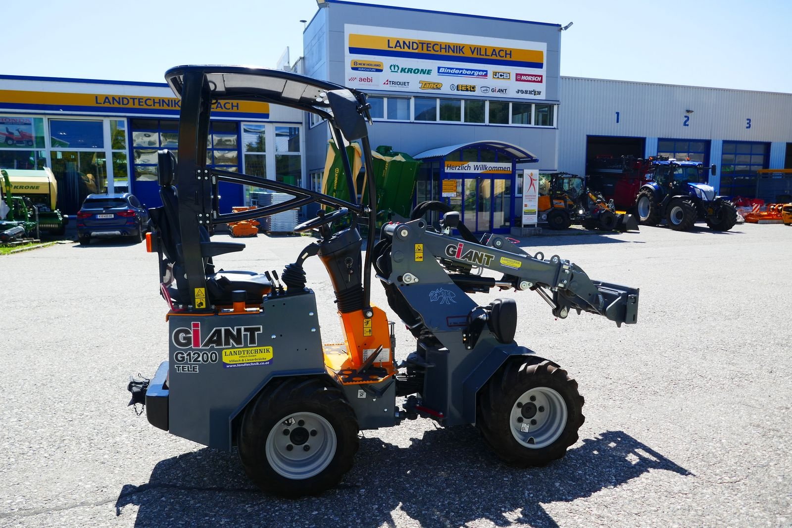 Hoflader of the type GiANT G 1200 Tele, Gebrauchtmaschine in Villach (Picture 7)