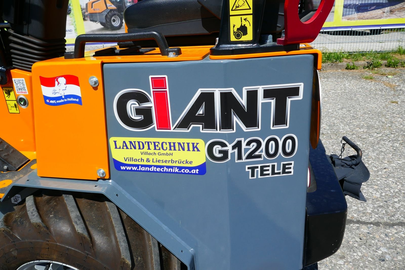 Hoflader of the type GiANT G 1200 Tele, Gebrauchtmaschine in Villach (Picture 3)