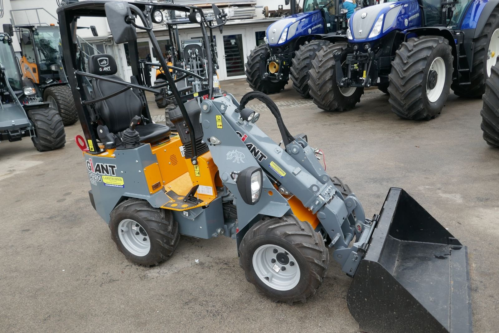 Hoflader du type GiANT G 1200 Tele, Gebrauchtmaschine en Villach (Photo 4)