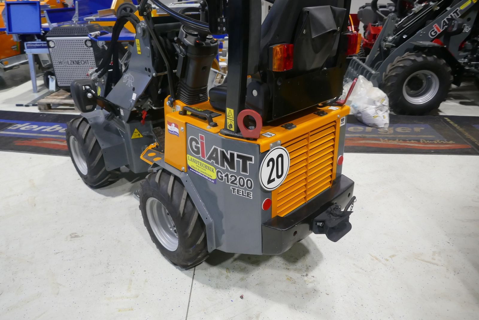 Hoflader от тип GiANT G 1200 Tele, Gebrauchtmaschine в Villach (Снимка 3)