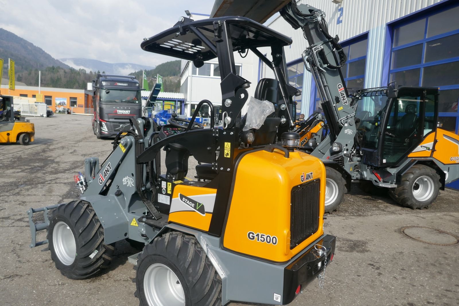 Hoflader del tipo GiANT G 1500, Gebrauchtmaschine en Villach (Imagen 4)