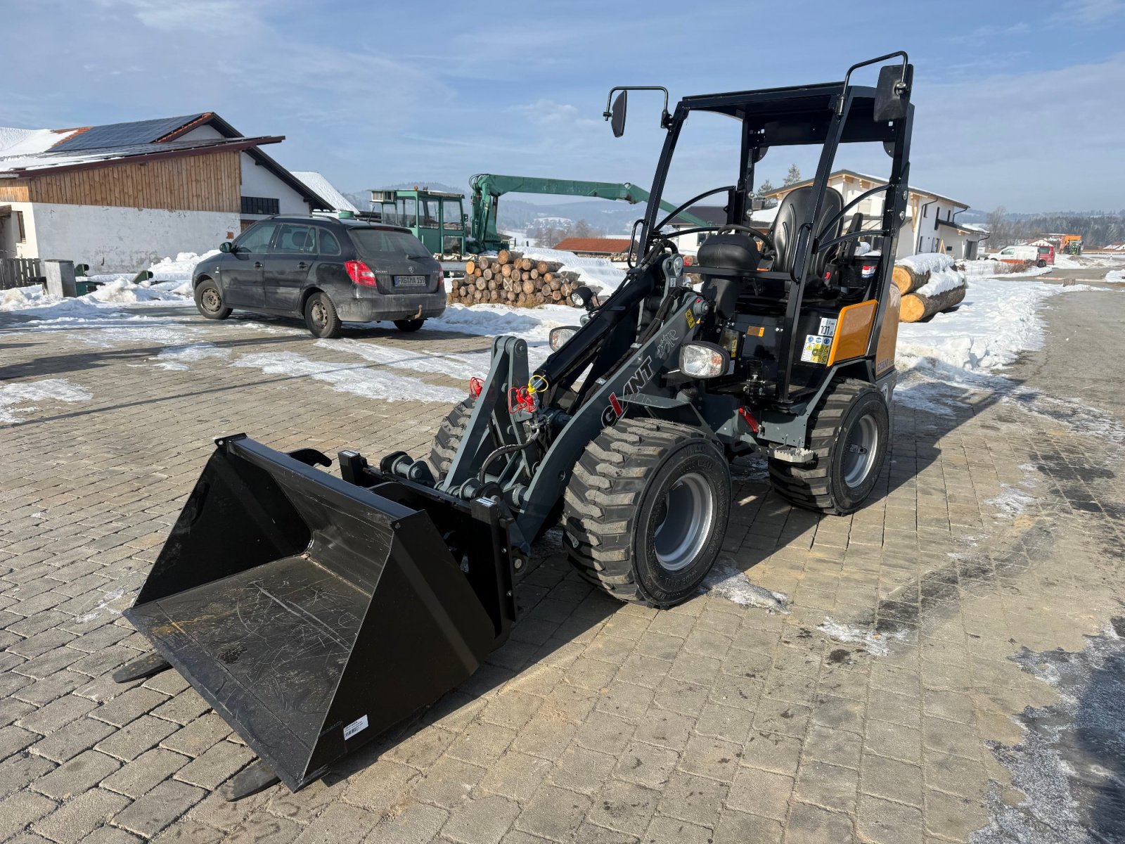 Hoflader Türe ait GiANT G 2500 X-TRA HD, Neumaschine içinde Neureichenau (resim 2)