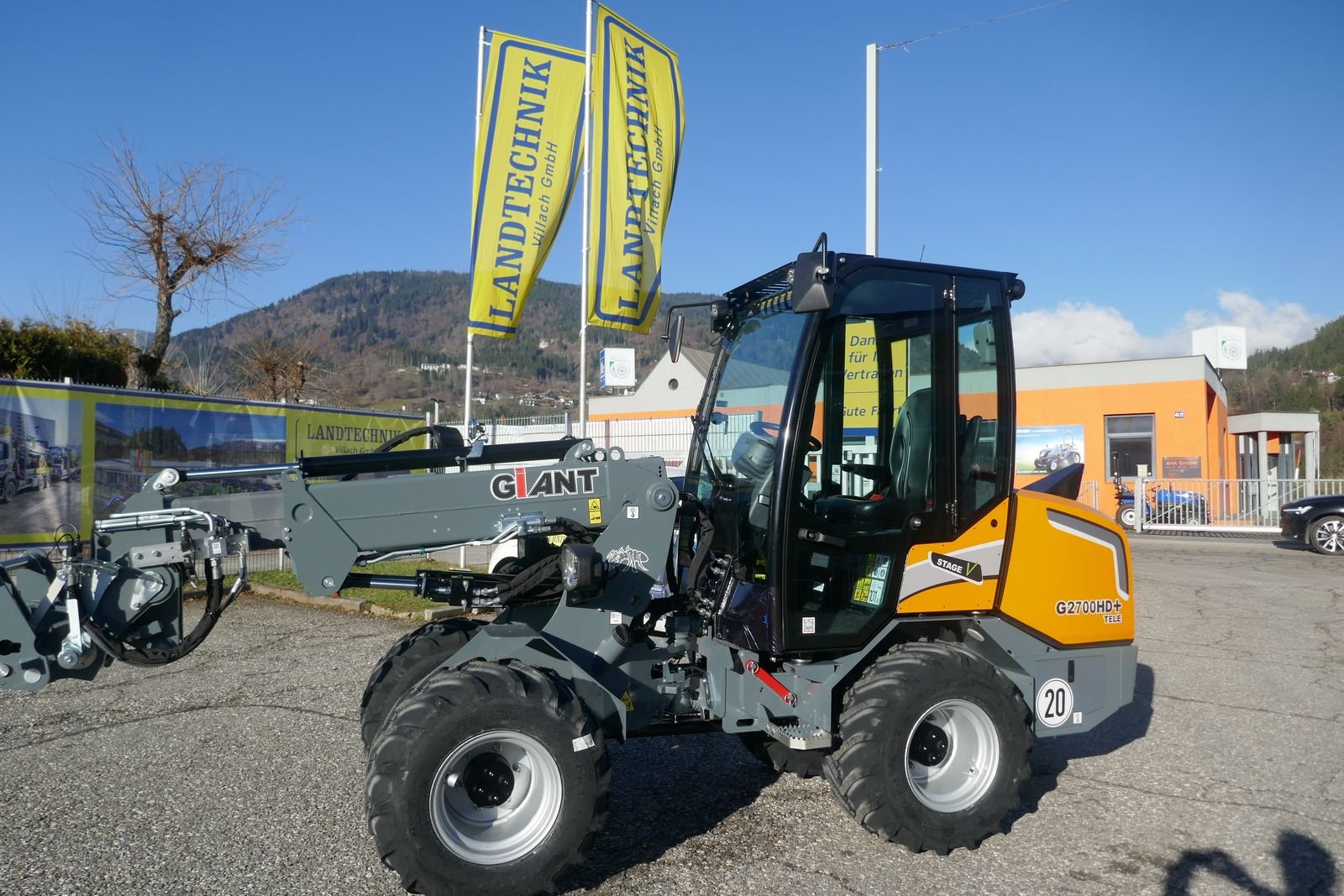 Hoflader des Typs GiANT G 2700 Tele HD+, Gebrauchtmaschine in Villach (Bild 1)