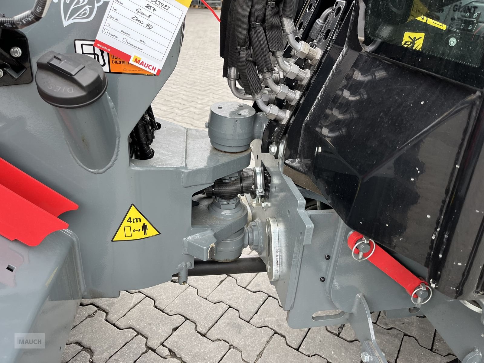 Hoflader of the type GiANT G 2700HD+ mit Kabine & Weidemann HV, Gebrauchtmaschine in Burgkirchen (Picture 20)