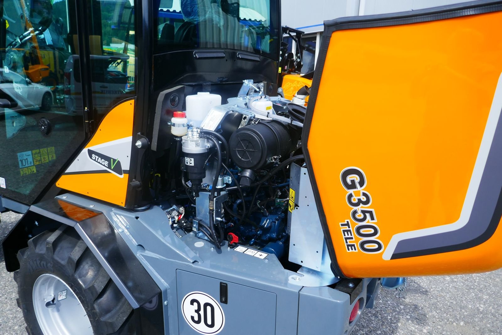 Hoflader typu GiANT G 3500 Tele, Gebrauchtmaschine v Villach (Obrázek 3)