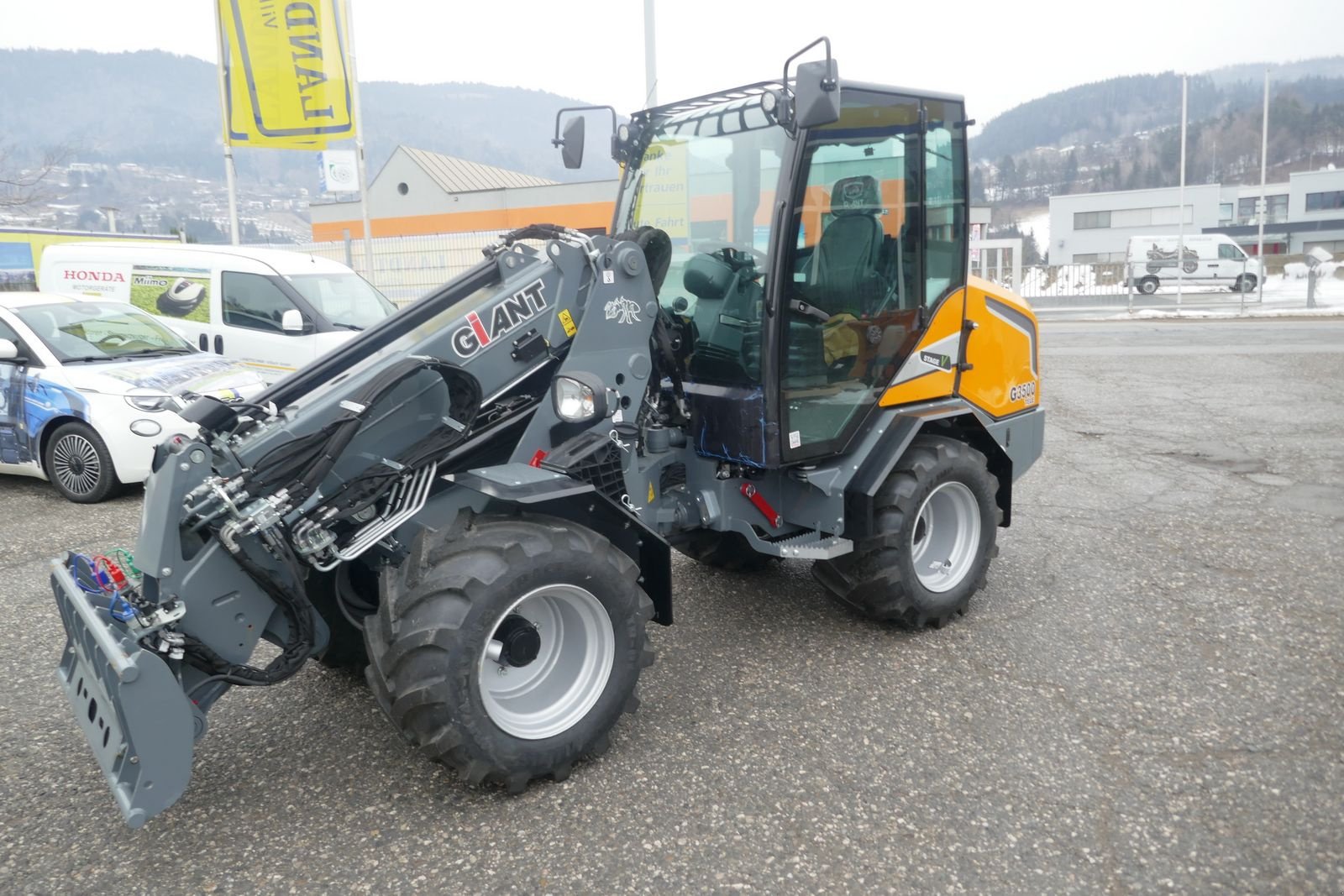 Hoflader типа GiANT G 3500 Tele, Gebrauchtmaschine в Villach (Фотография 3)