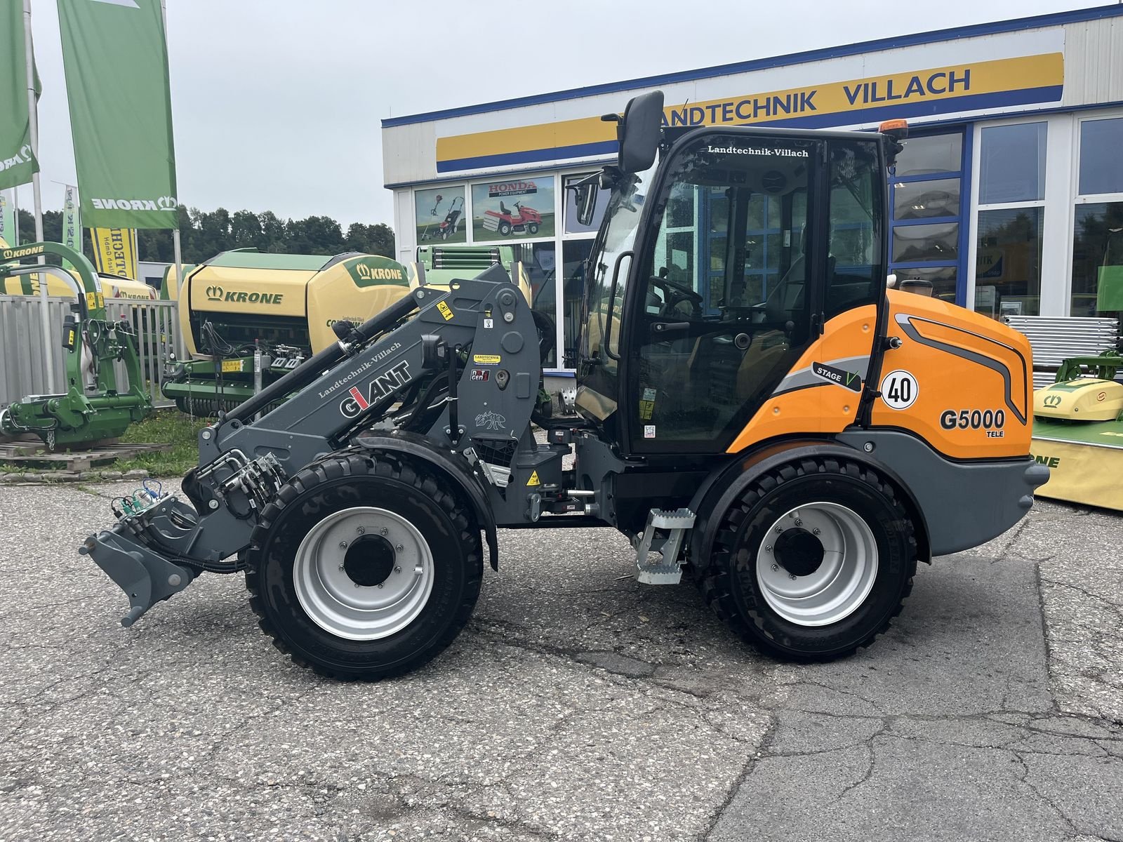 Hoflader of the type GiANT G 5000 Tele, Gebrauchtmaschine in Villach (Picture 3)