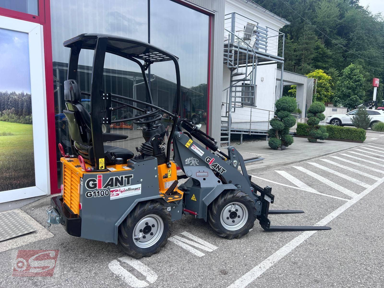 Hoflader типа GiANT G1100 Trend-Line, Neumaschine в Offenhausen (Фотография 4)