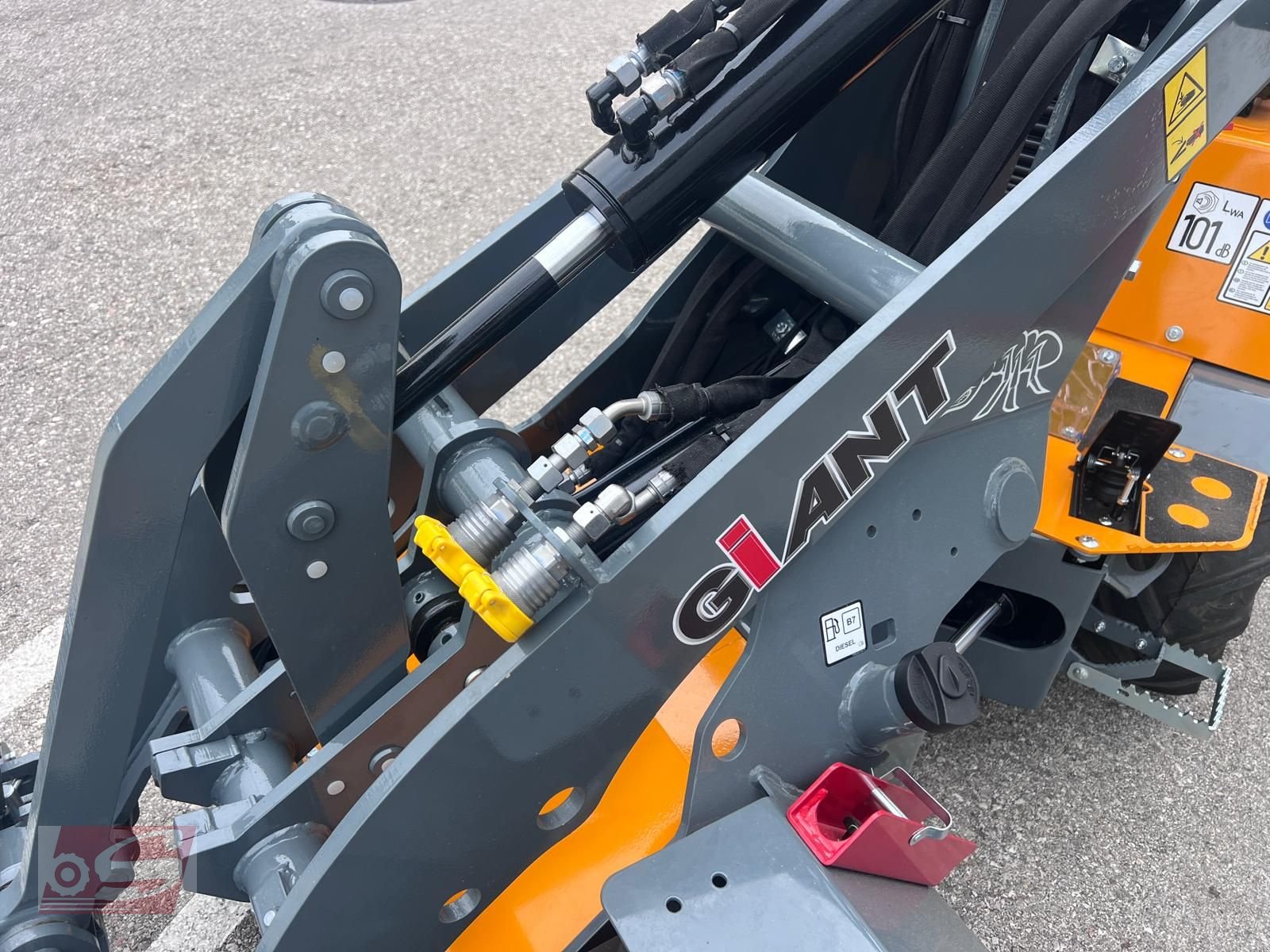 Hoflader типа GiANT G1100 Trend-Line, Neumaschine в Offenhausen (Фотография 8)