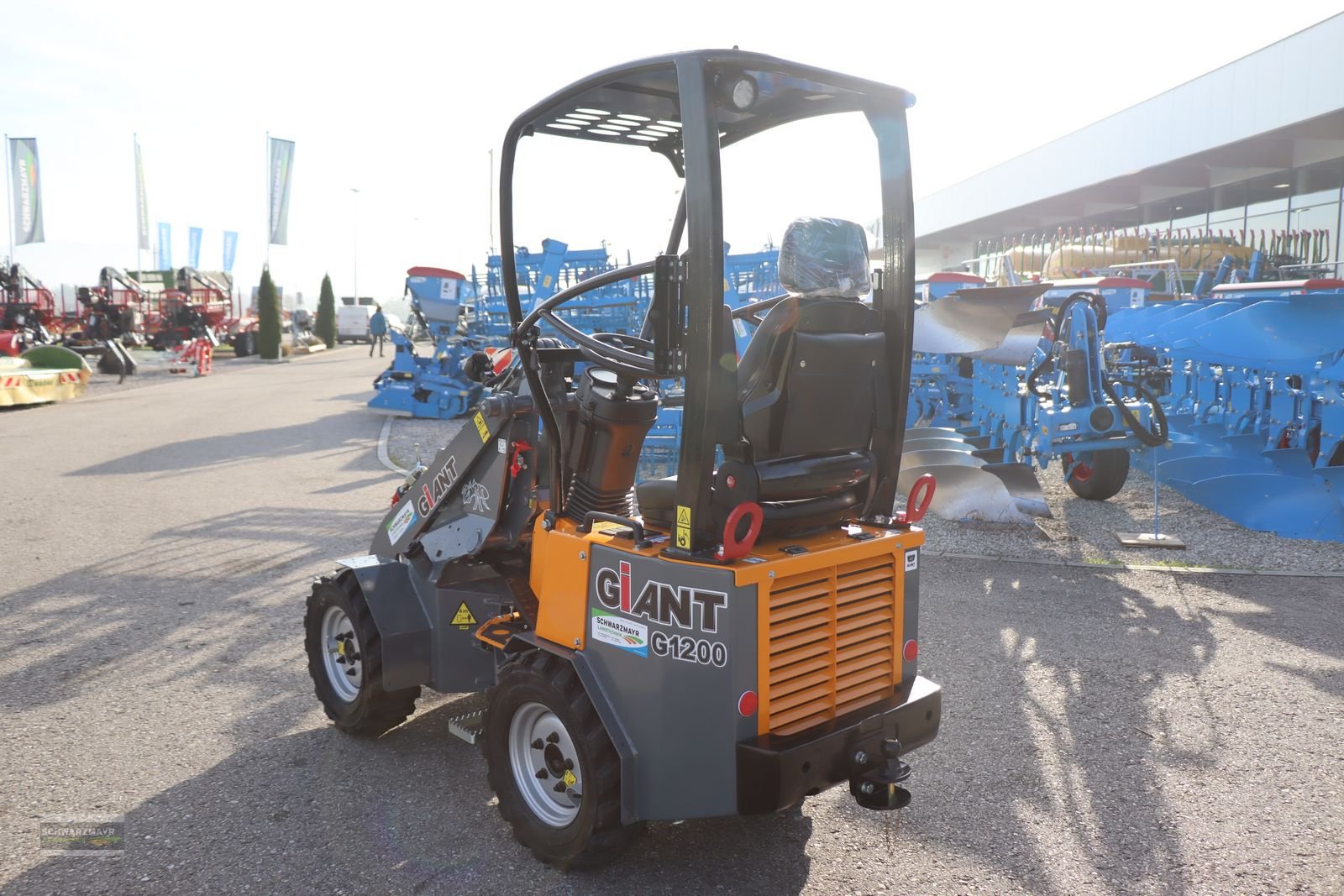 Hoflader typu GiANT G1200, Vorführmaschine v Aurolzmünster (Obrázek 7)