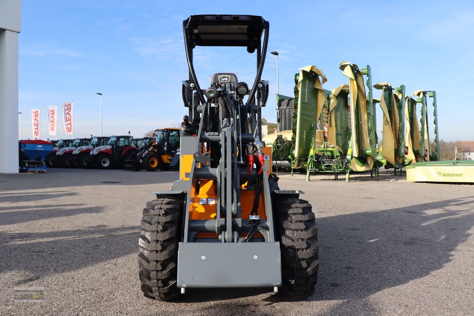 Hoflader typu GiANT G1200, Vorführmaschine v Aurolzmünster (Obrázek 9)