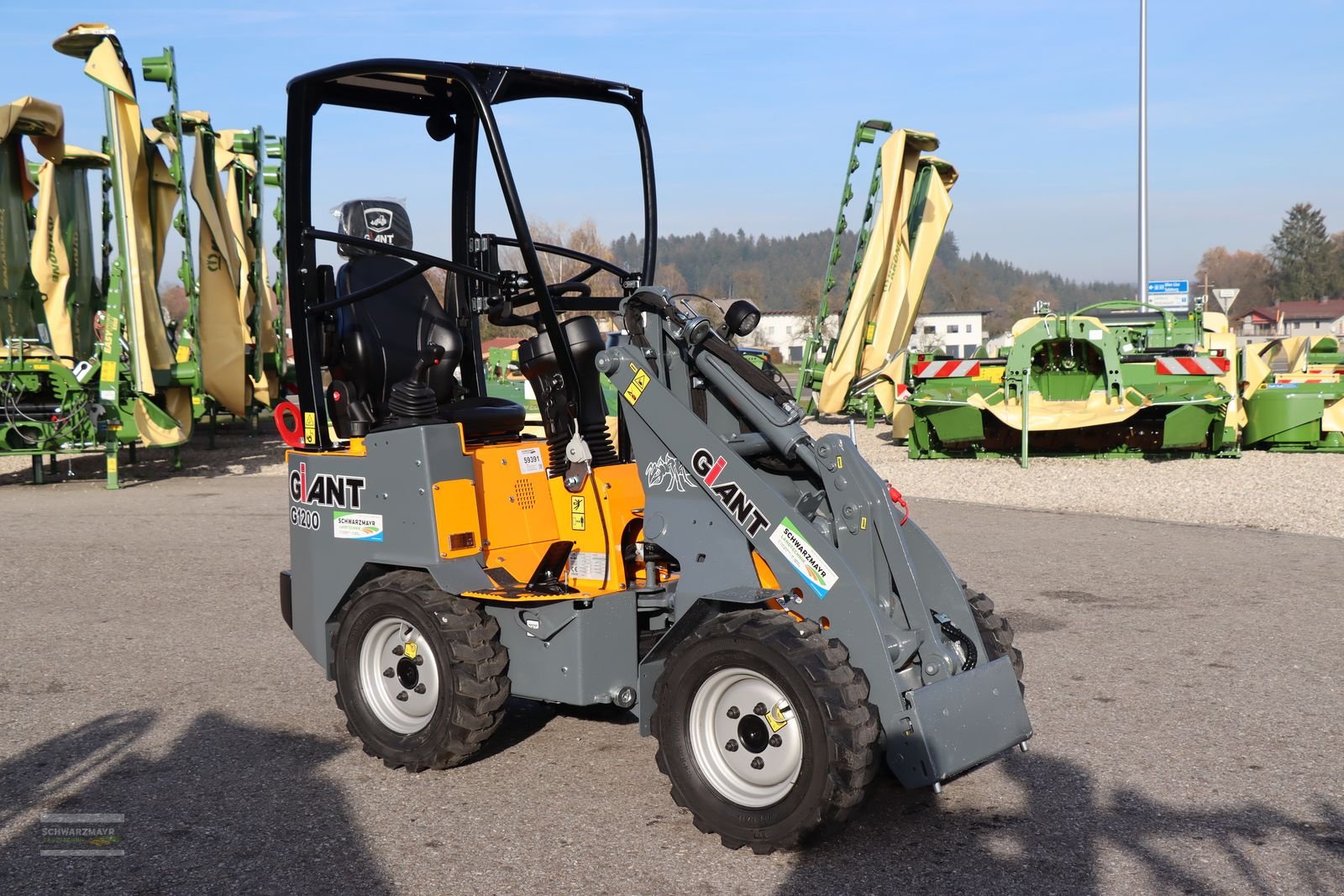 Hoflader typu GiANT G1200, Vorführmaschine v Aurolzmünster (Obrázek 4)