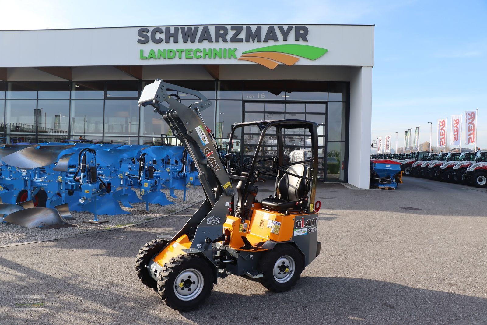 Hoflader typu GiANT G1200, Vorführmaschine v Aurolzmünster (Obrázek 8)