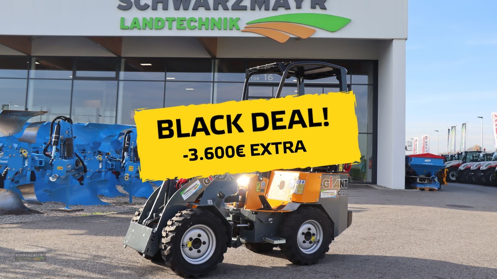 Hoflader of the type GiANT G1200, Vorführmaschine in Aurolzmünster (Picture 2)