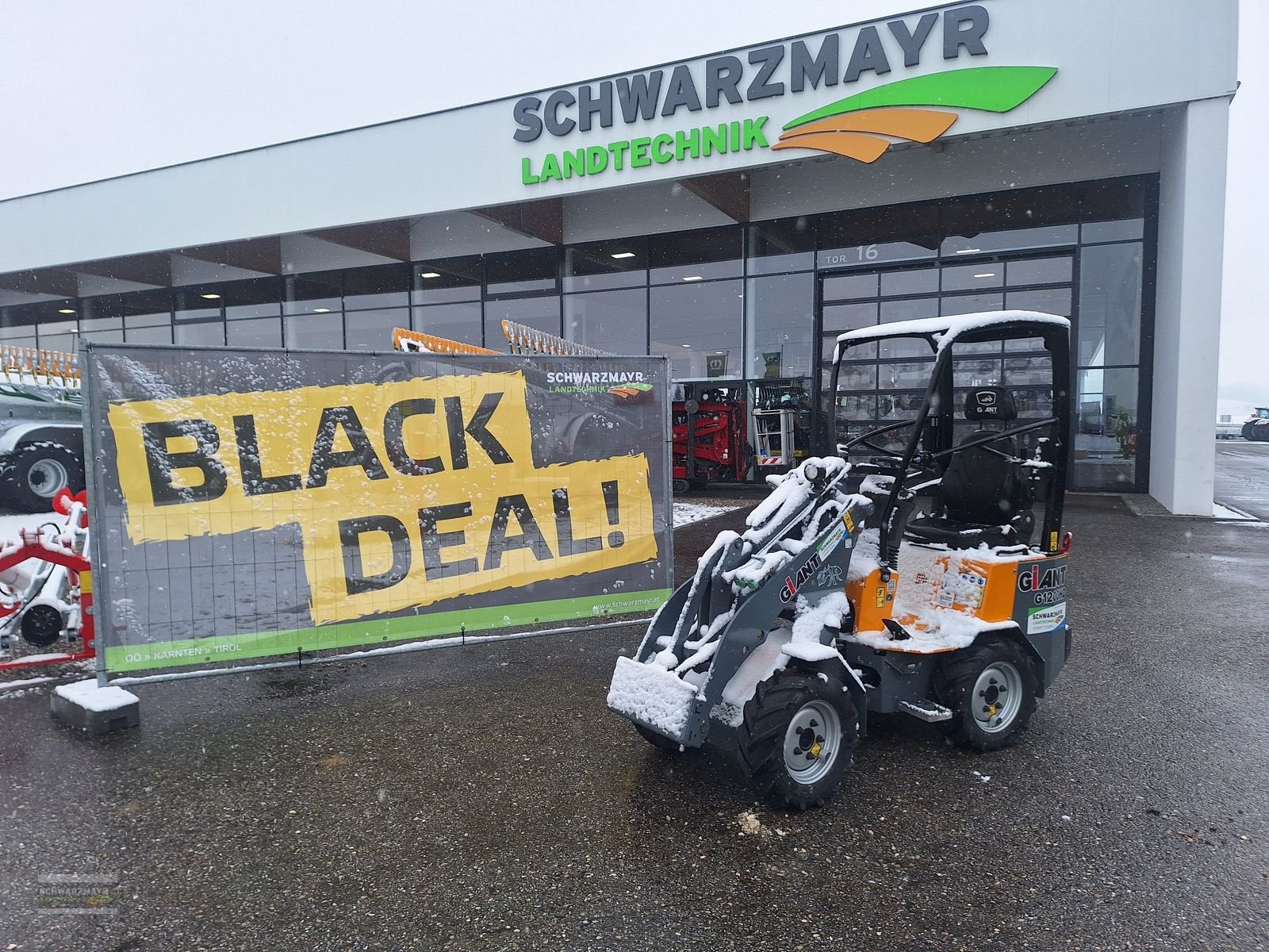 Hoflader typu GiANT G1200, Neumaschine v Gampern (Obrázek 1)