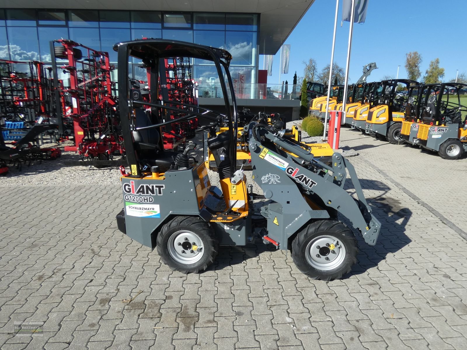 Hoflader typu GiANT G1200, Neumaschine v Gampern (Obrázek 4)