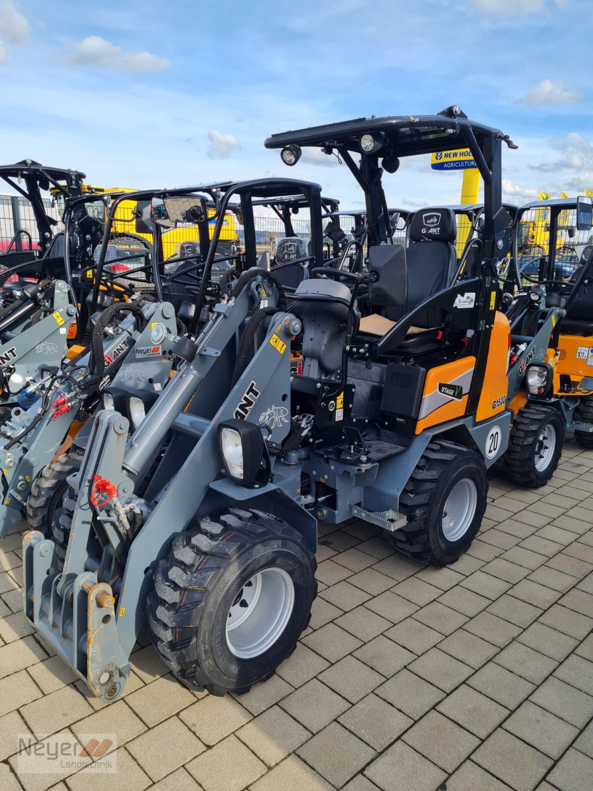 Hoflader типа GiANT G1500 Radlader 580 kg Hubkraft *Aktion*, Neumaschine в Bad Waldsee Mennisweiler (Фотография 1)