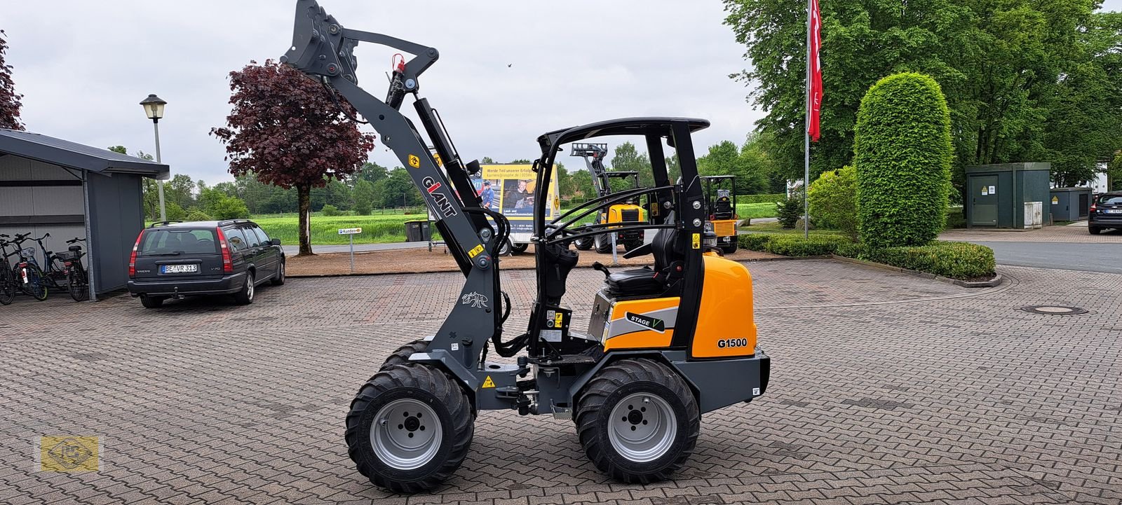 Hoflader a típus GiANT G1500, Neumaschine ekkor: Beelen (Kép 2)