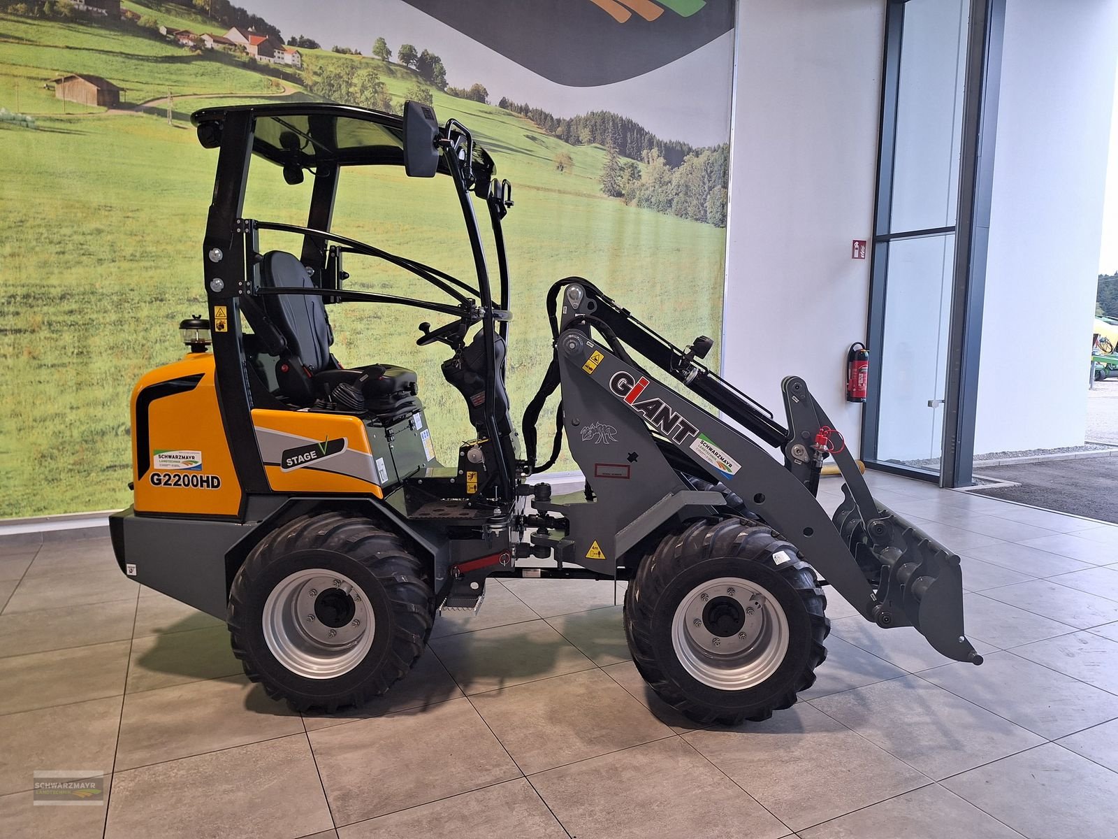 Hoflader a típus GiANT G2200 HD FSD, Neumaschine ekkor: Gampern (Kép 8)
