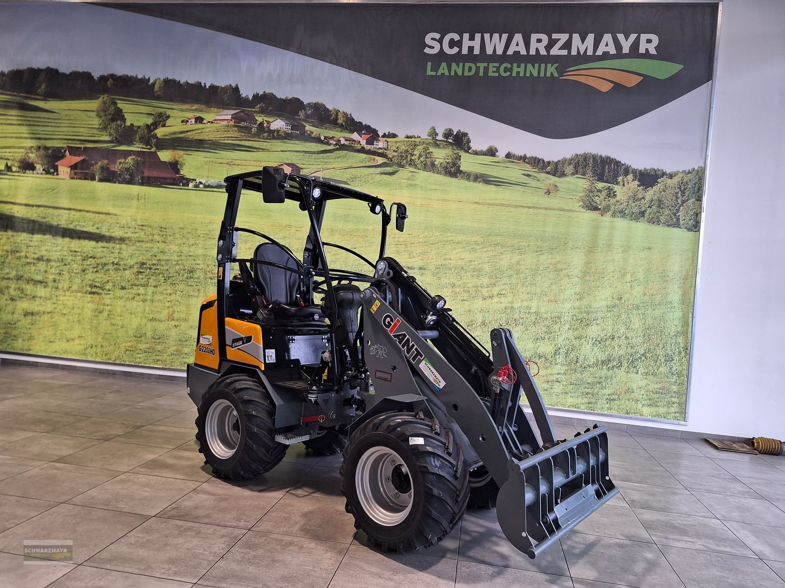 Hoflader a típus GiANT G2200 HD FSD, Neumaschine ekkor: Gampern (Kép 3)