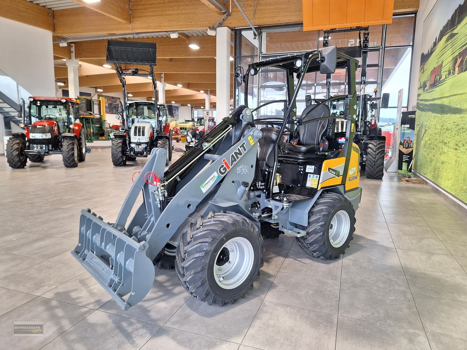 Hoflader a típus GiANT G2200 HD FSD, Neumaschine ekkor: Gampern (Kép 7)