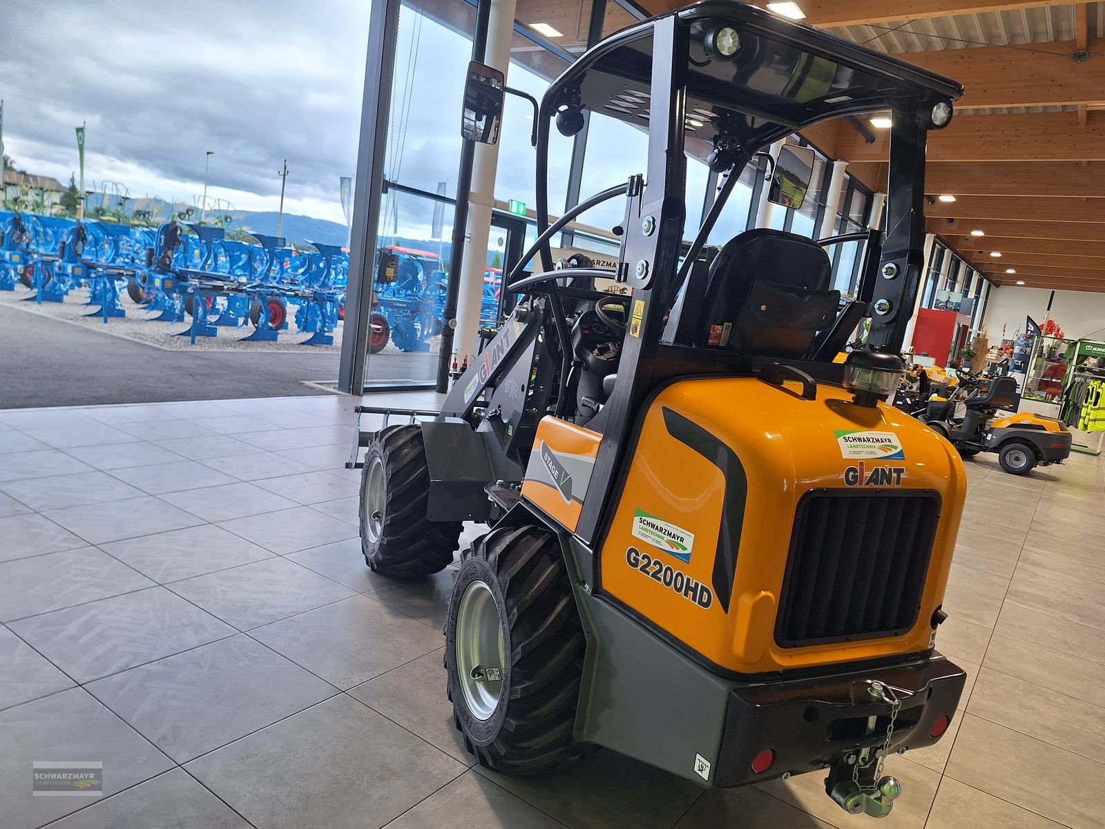 Hoflader a típus GiANT G2200 HD FSD, Neumaschine ekkor: Gampern (Kép 5)