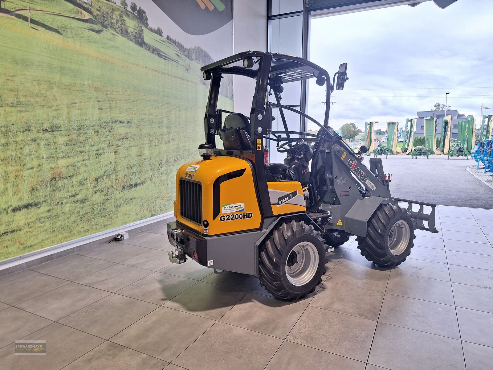 Hoflader a típus GiANT G2200 HD FSD, Neumaschine ekkor: Gampern (Kép 4)