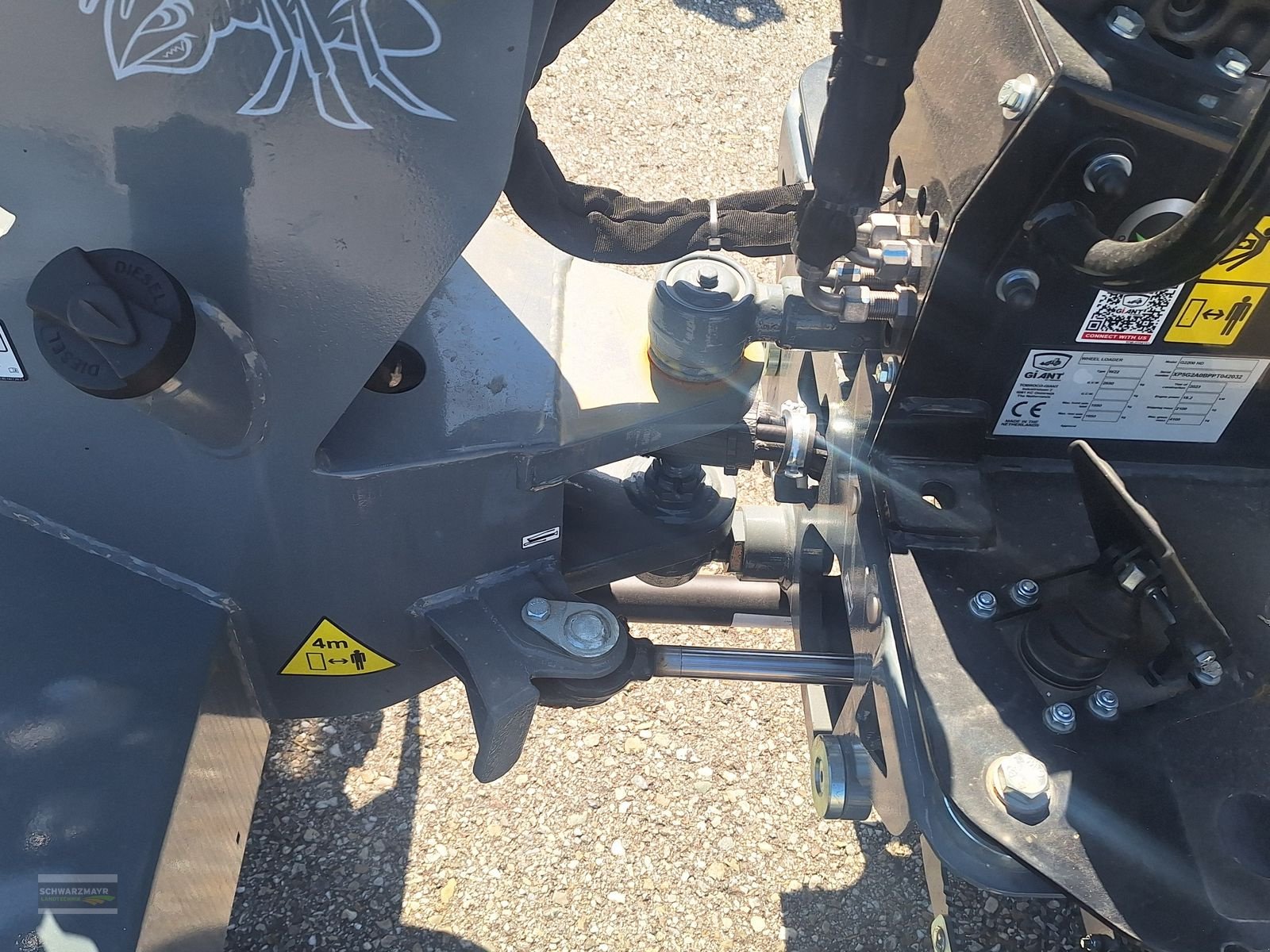 Hoflader des Typs GiANT G2200 HD, Neumaschine in Aurolzmünster (Bild 15)
