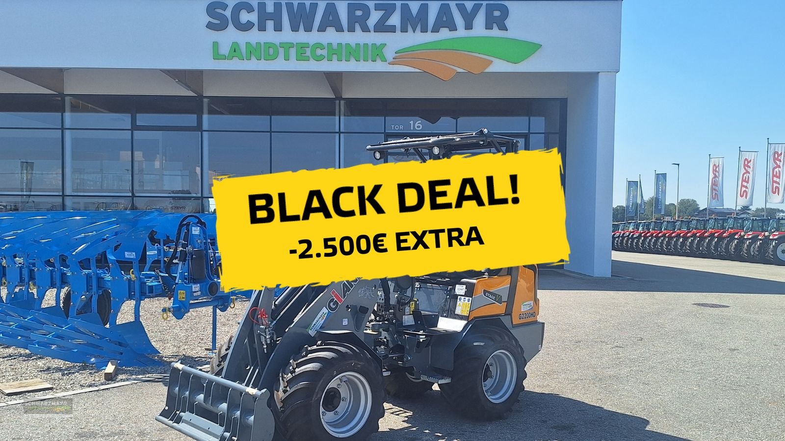 Hoflader des Typs GiANT G2200 HD, Neumaschine in Aurolzmünster (Bild 2)