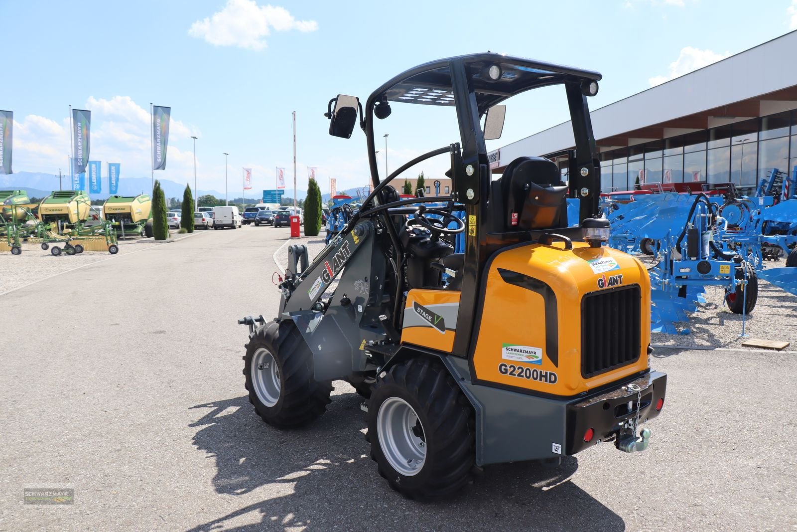 Hoflader des Typs GiANT G2200 HD, Neumaschine in Gampern (Bild 8)