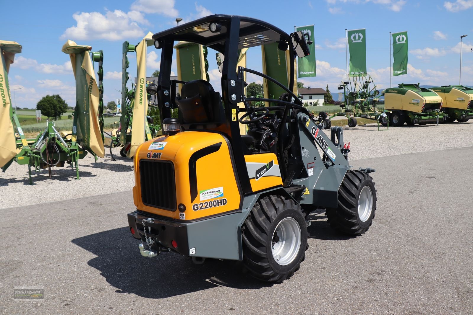 Hoflader des Typs GiANT G2200 HD, Neumaschine in Gampern (Bild 7)