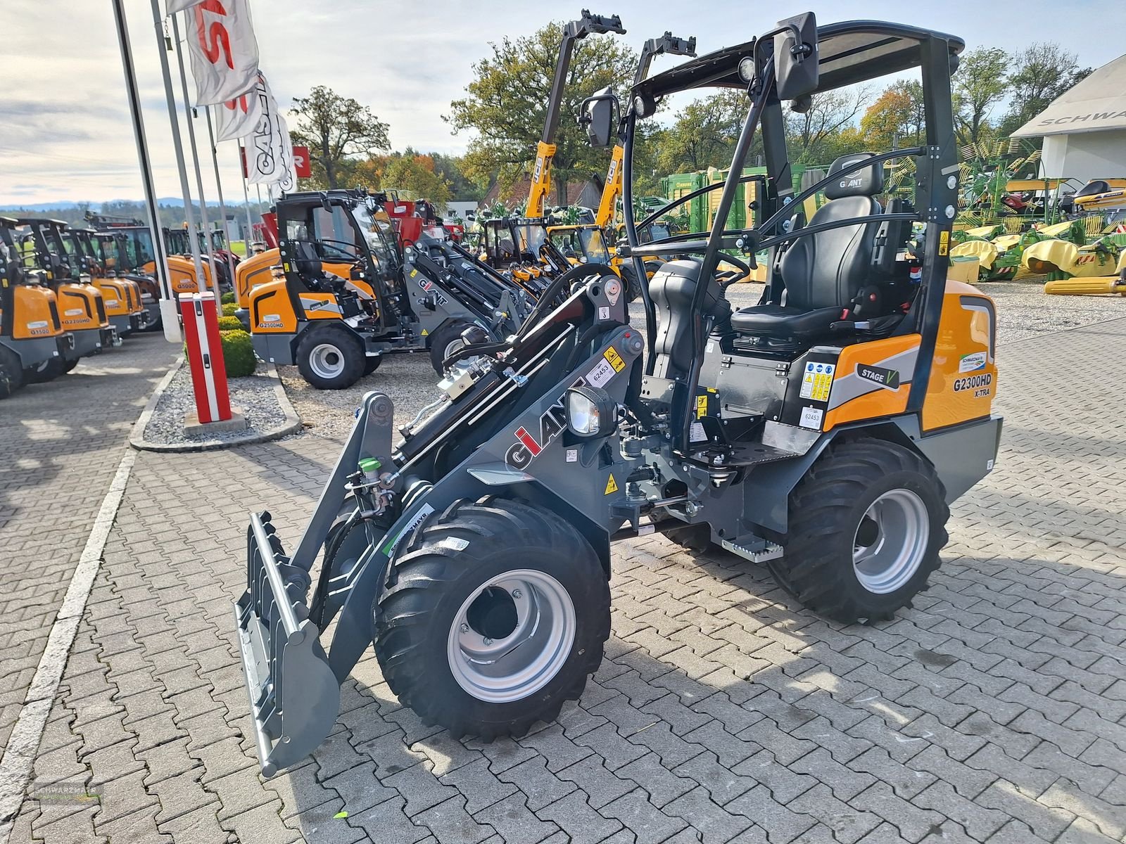 Hoflader of the type GiANT G2300 X-tra HD, Neumaschine in Aurolzmünster (Picture 10)