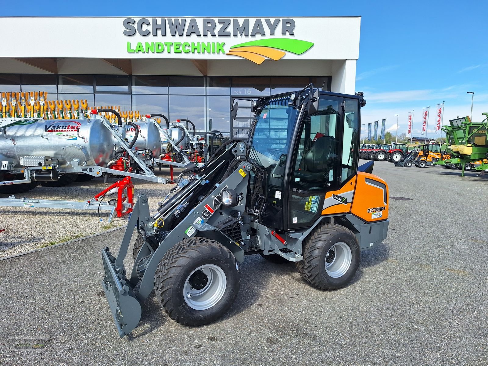 Hoflader des Typs GiANT G2700 HD+, Neumaschine in Gampern (Bild 4)