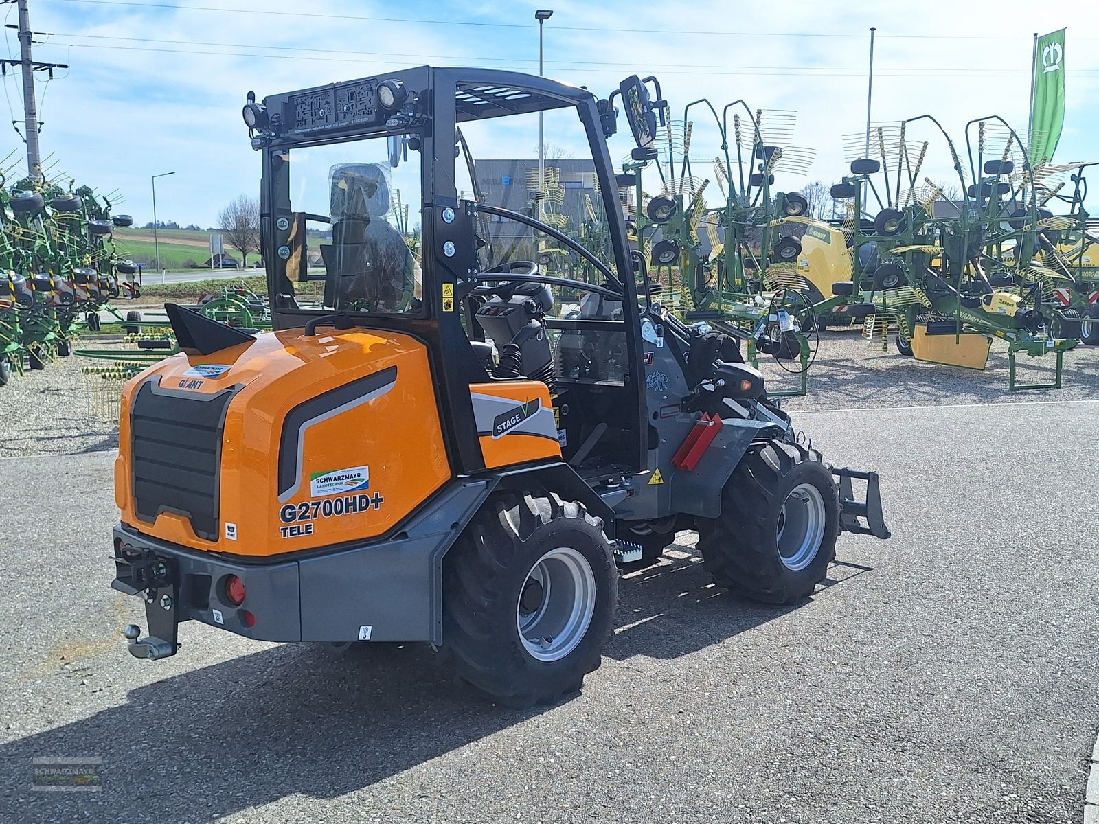 Hoflader of the type GiANT G2700 HD+ TELE, Neumaschine in Aurolzmünster (Picture 7)