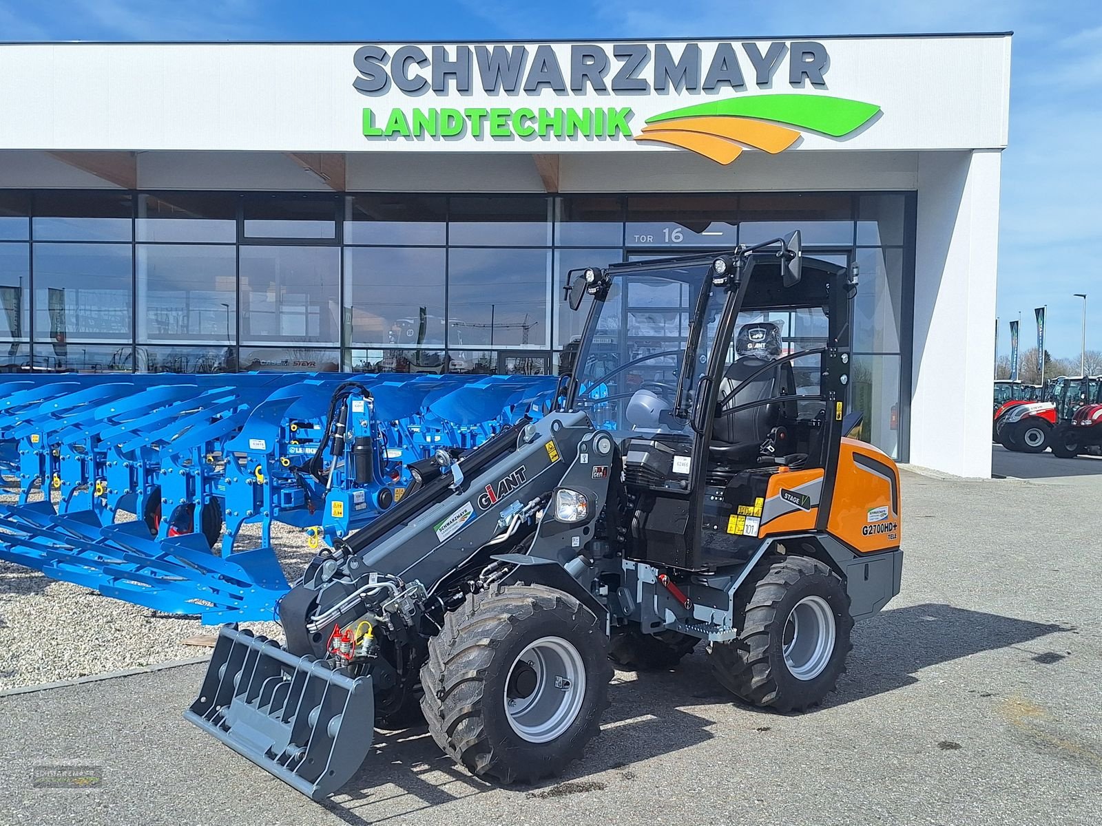 Hoflader of the type GiANT G2700 HD+ TELE, Neumaschine in Aurolzmünster (Picture 4)