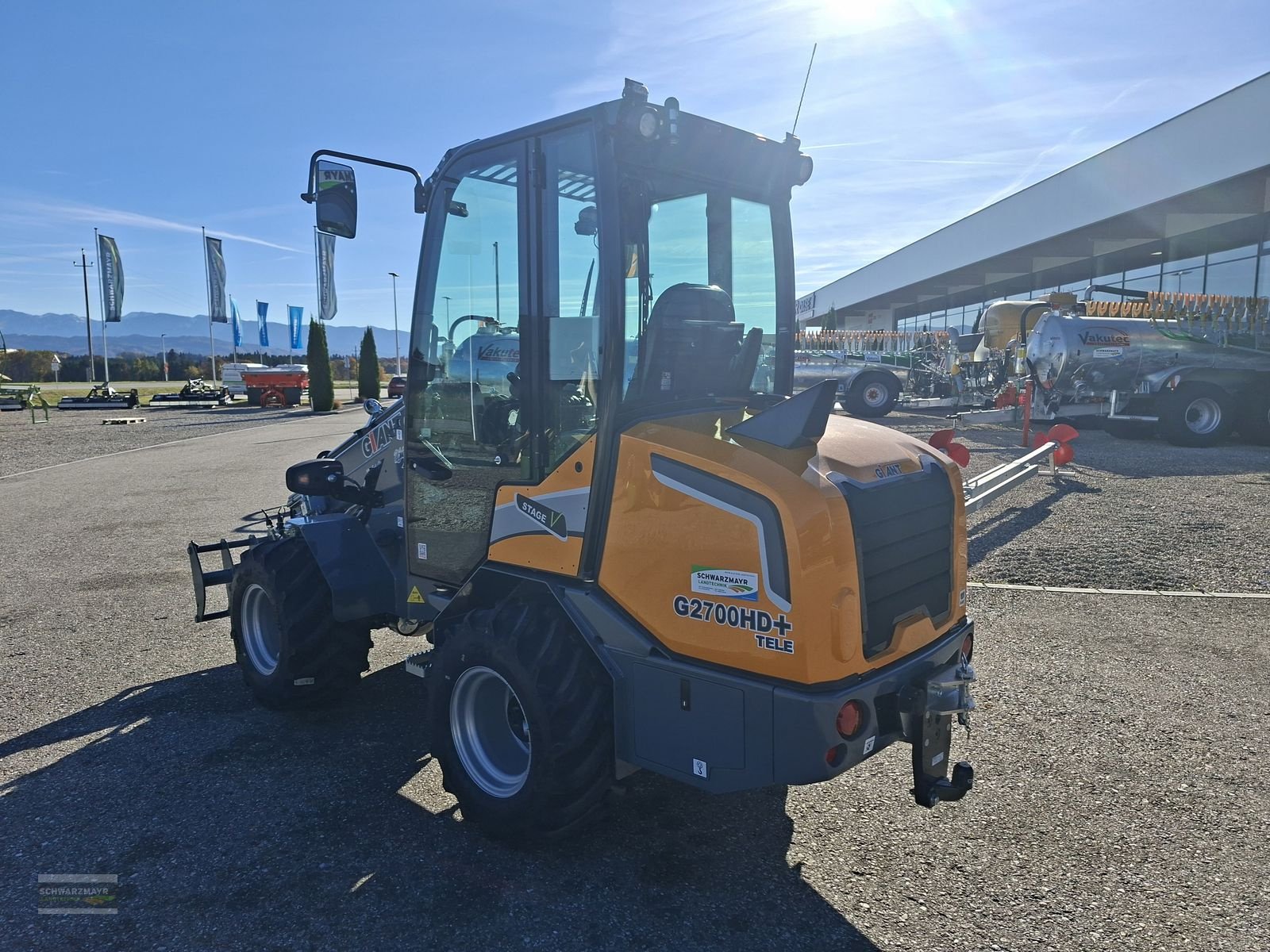 Hoflader des Typs GiANT G2700 HD+ TELE, Neumaschine in Gampern (Bild 12)