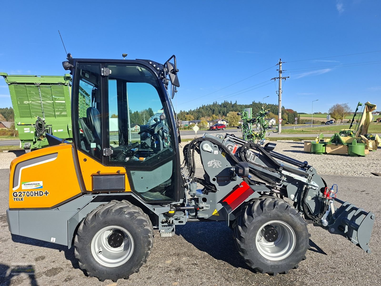 Hoflader tip GiANT G2700 HD+ TELE, Neumaschine in Gampern (Poză 8)