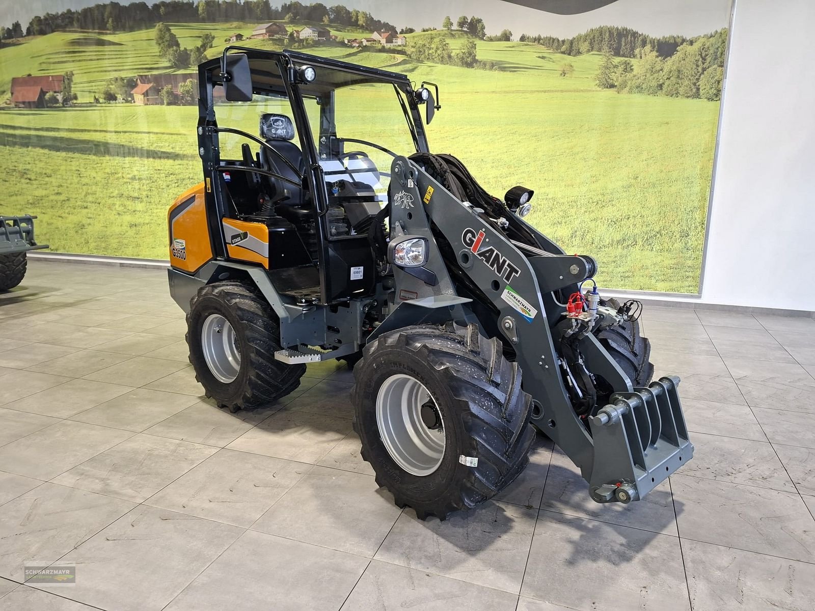 Hoflader of the type GiANT G3500 (mit WM-Aufnahme), Neumaschine in Gampern (Picture 10)