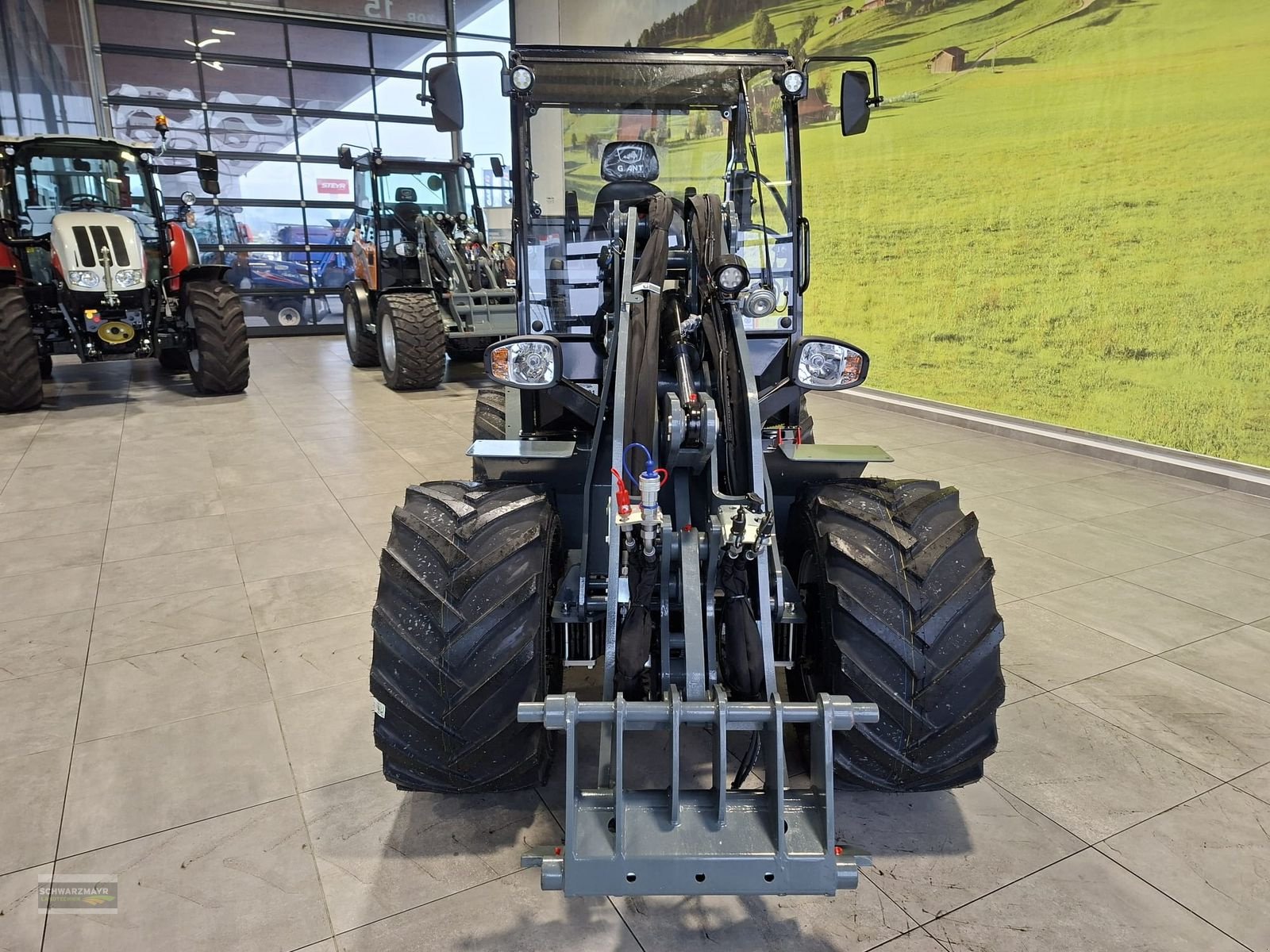 Hoflader of the type GiANT G3500 (mit WM-Aufnahme), Neumaschine in Gampern (Picture 9)