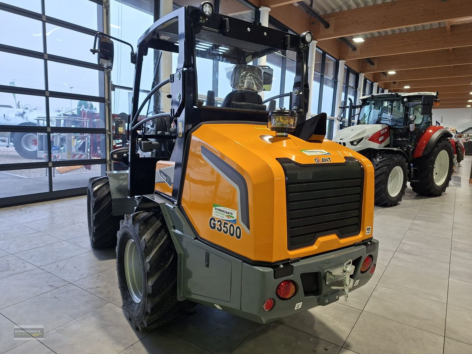 Hoflader of the type GiANT G3500 (mit WM-Aufnahme), Neumaschine in Gampern (Picture 5)