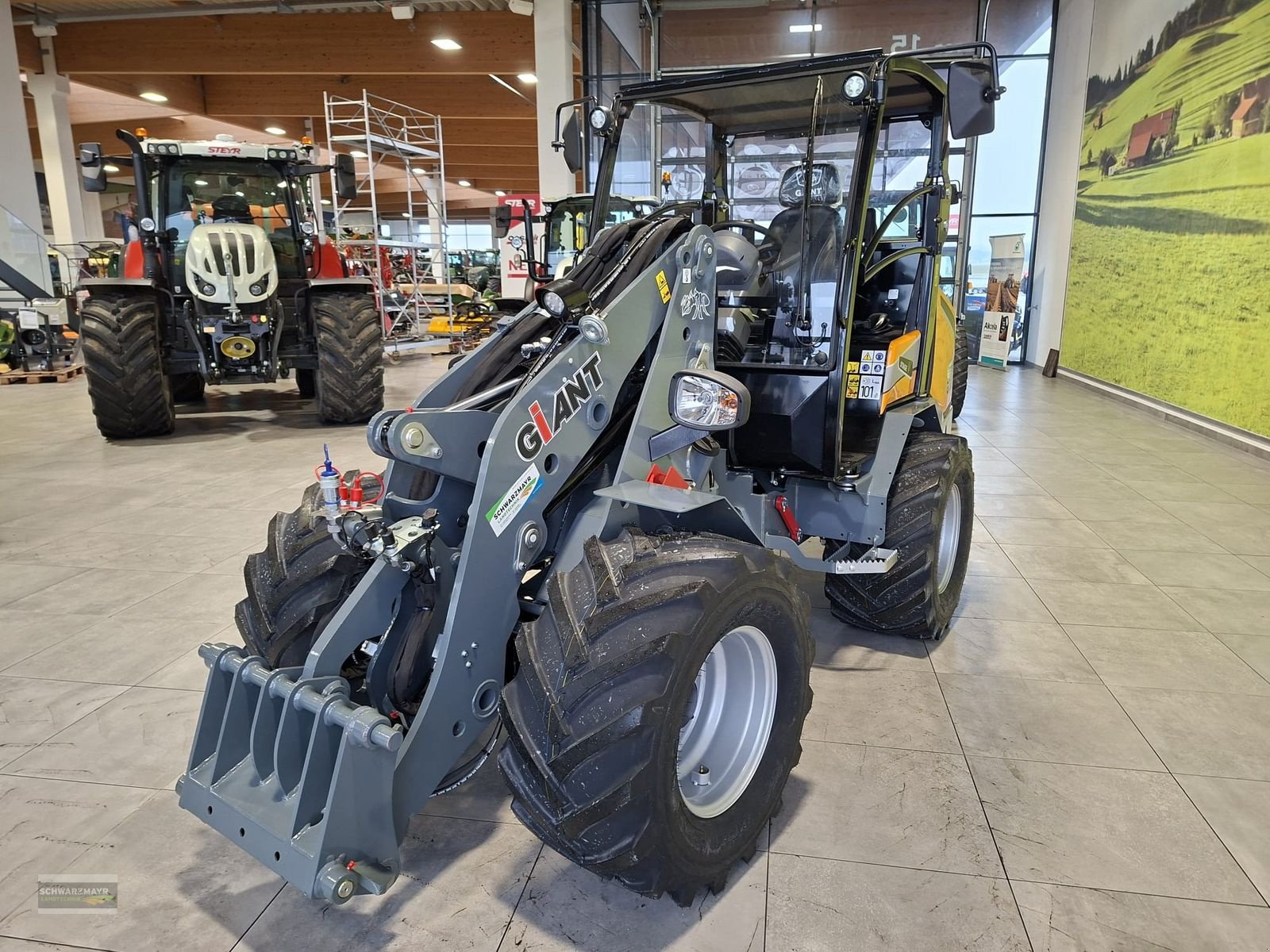 Hoflader of the type GiANT G3500 (mit WM-Aufnahme), Neumaschine in Gampern (Picture 8)